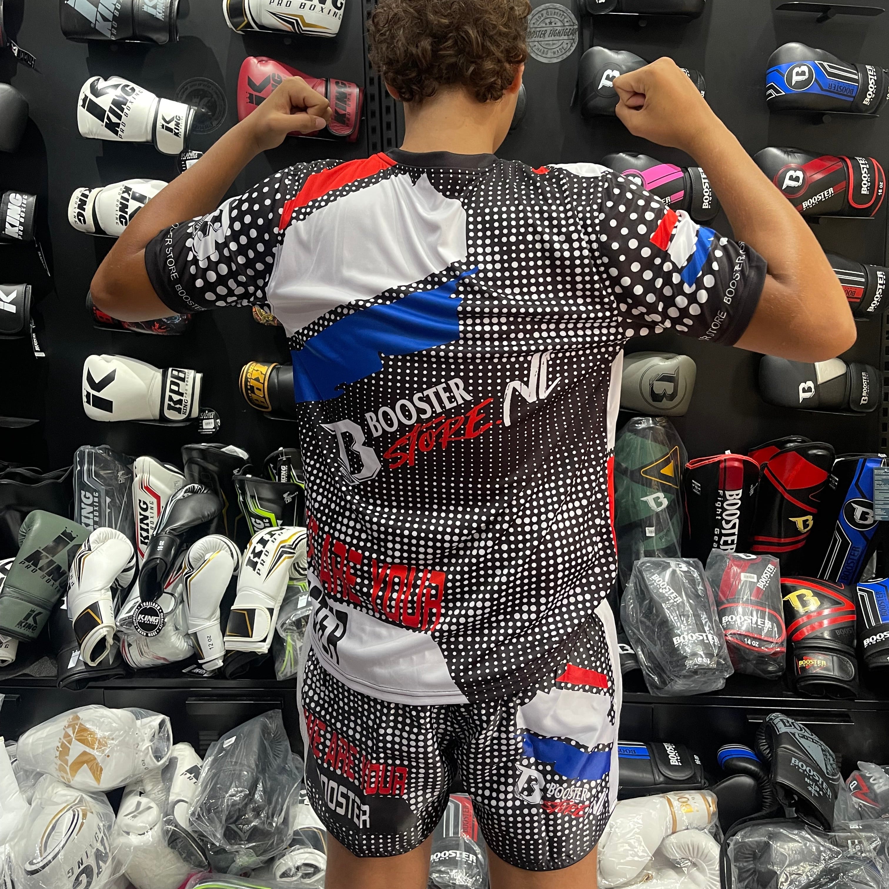 Booster Black Edition Short / Kickboxing Shorts Black Edition