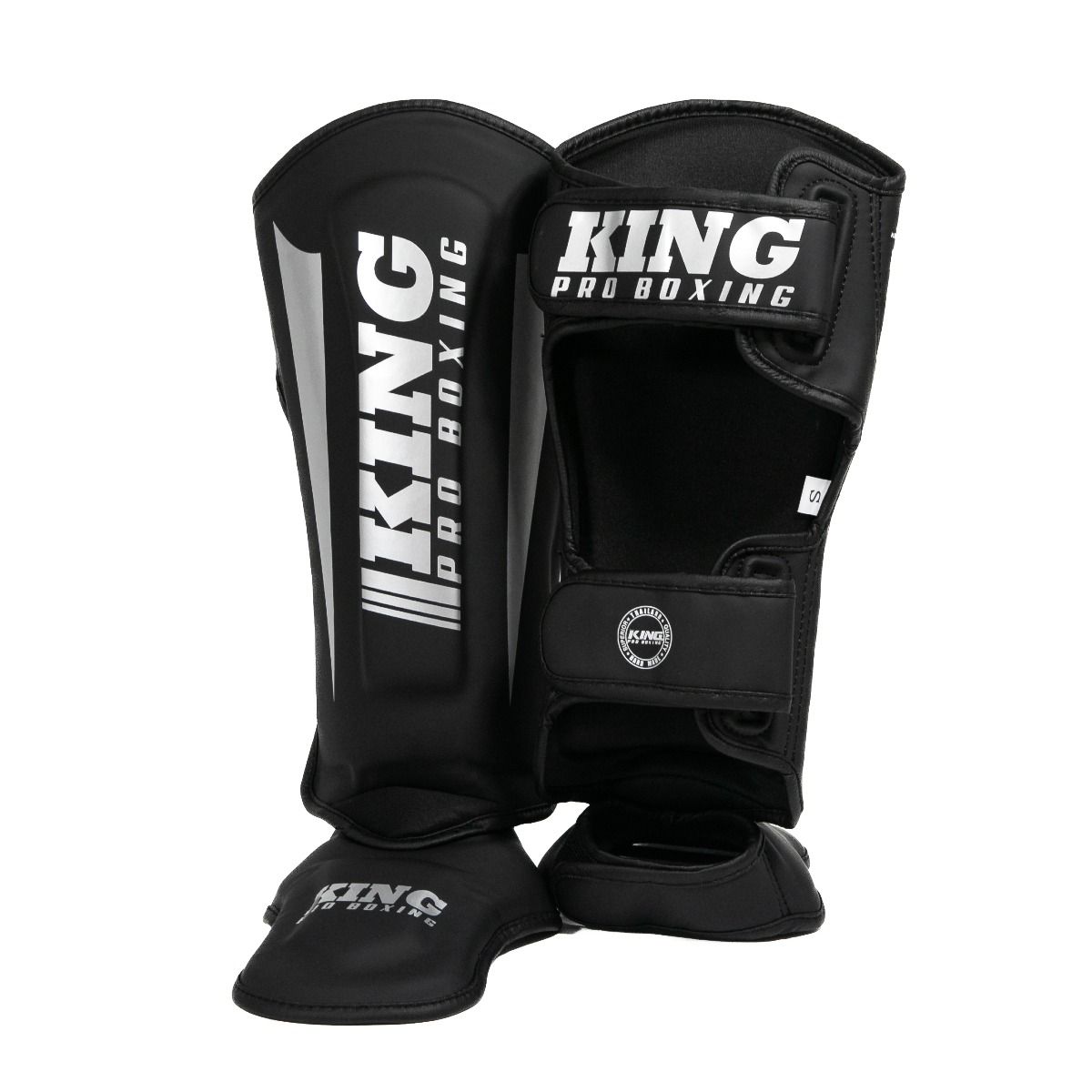 Scheenbeschermers King Pro Boxing REVO Zilver