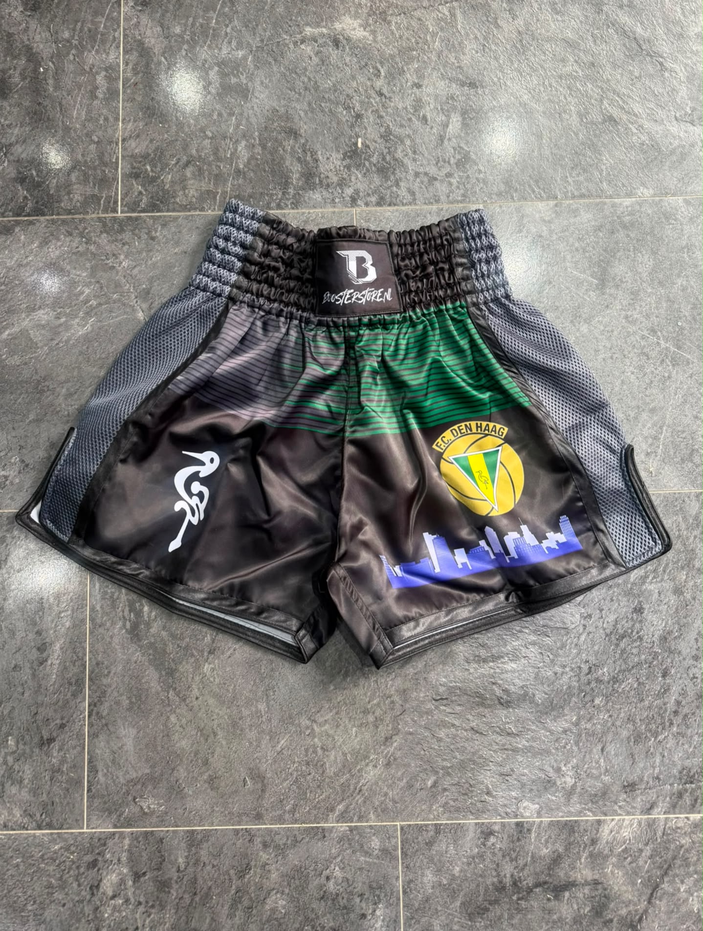 FC Den Haag Kickboks Short Grijs / Kickboxing Shorts