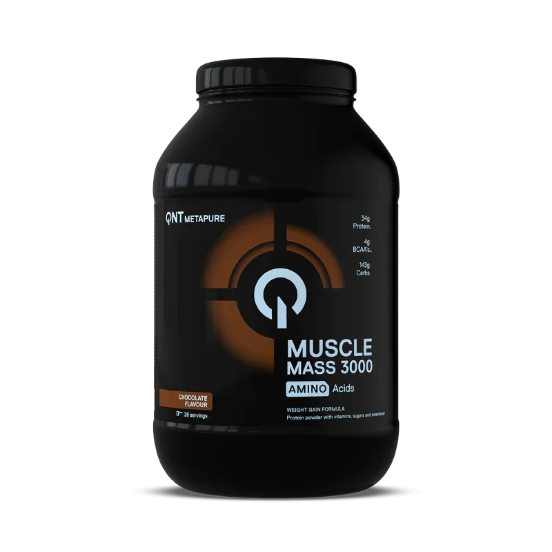 - 3000 MUSCLE MASS GAINER CHOCOLADE | 1,3 KG - Sport Supplementen