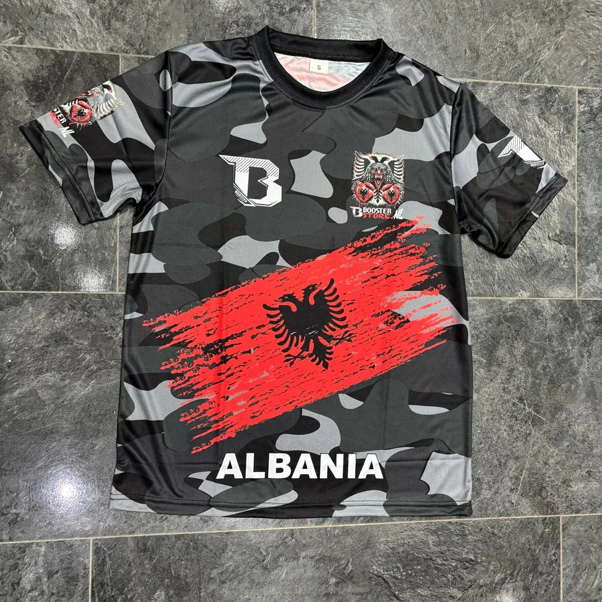 - Albanië Active Dry Fight Shirt - T-shirts shirt