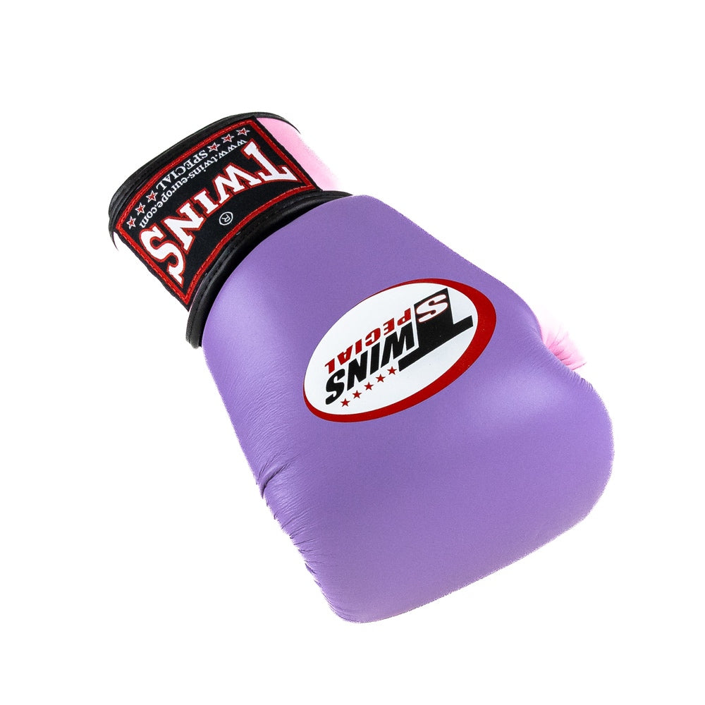 Twins Special BGVL-3 2T Bokshandschoenen Paars/Roze | Muay Thai Leder