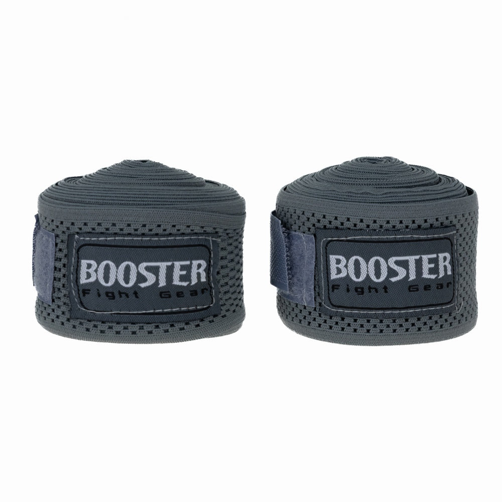 Booster BPC MESH GREY Handwraps / Boxing Hand Wraps | 460cm | Boosterstore