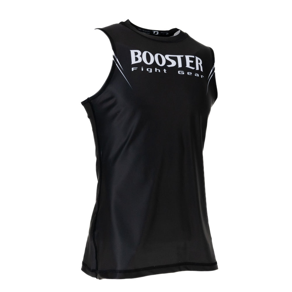 Booster Fight Gear Challenge Mouwloze T-shirt – vooraanzicht zwart