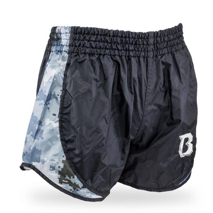 Booster Fight Gear Retro Hybrid Grey Muay Thai Shorts