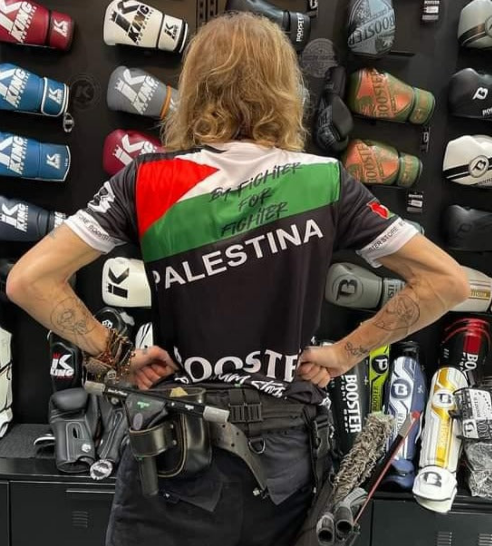 Free Palestina Active Dry Shirt