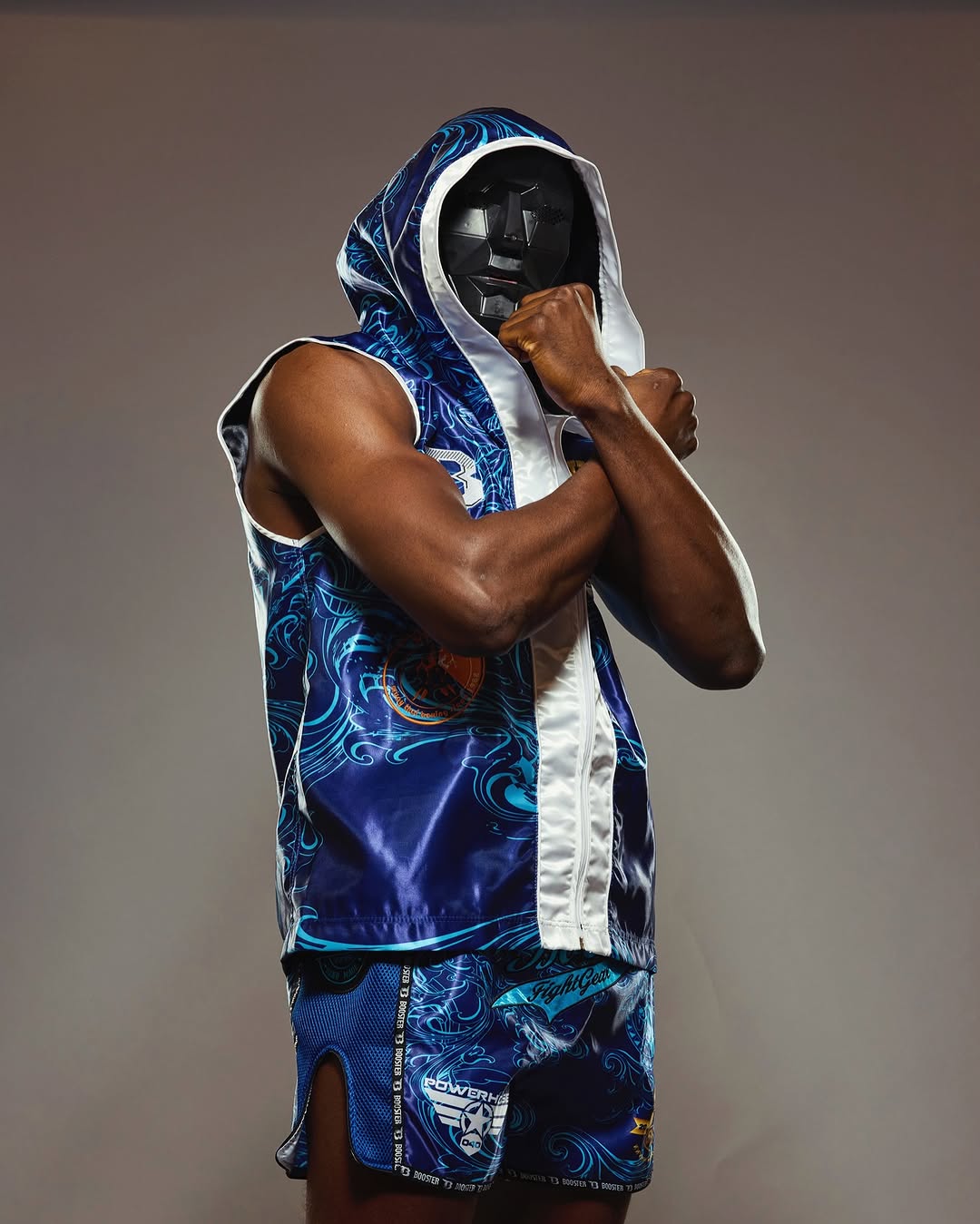 Booster Kickboks Short TBT Medusa Blue