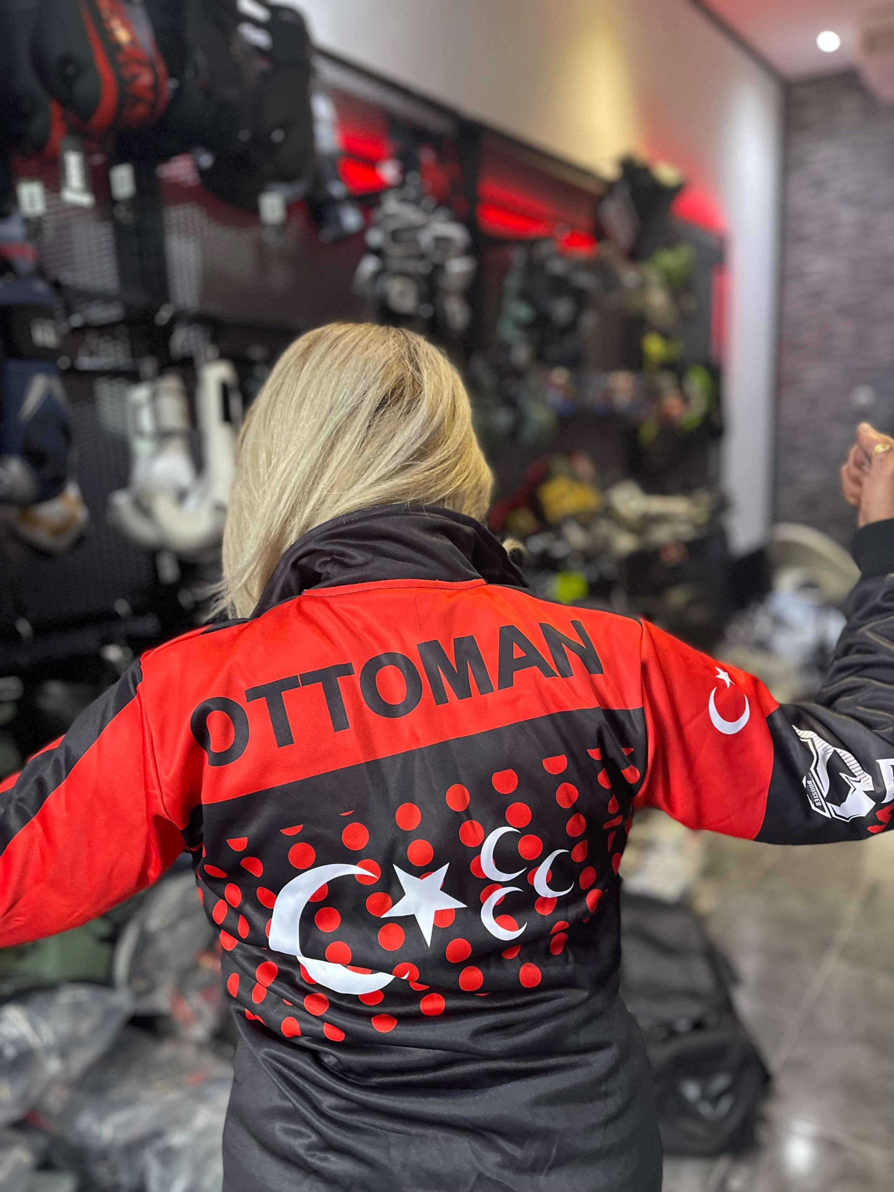 Booster Turkiye Ottoman Trainingspak volledig gesublimeerd Aerodry / Booster Turkiye Ottoman Tracksuit fully sublimated Aerodry-achterkant