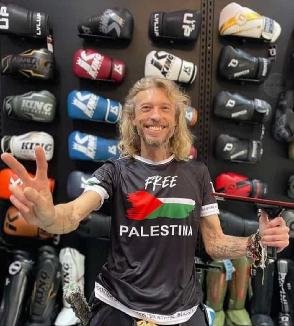 Free Palestina Active Dry Shirt sportief ademend tshirt met Palestijnse vlagdesign