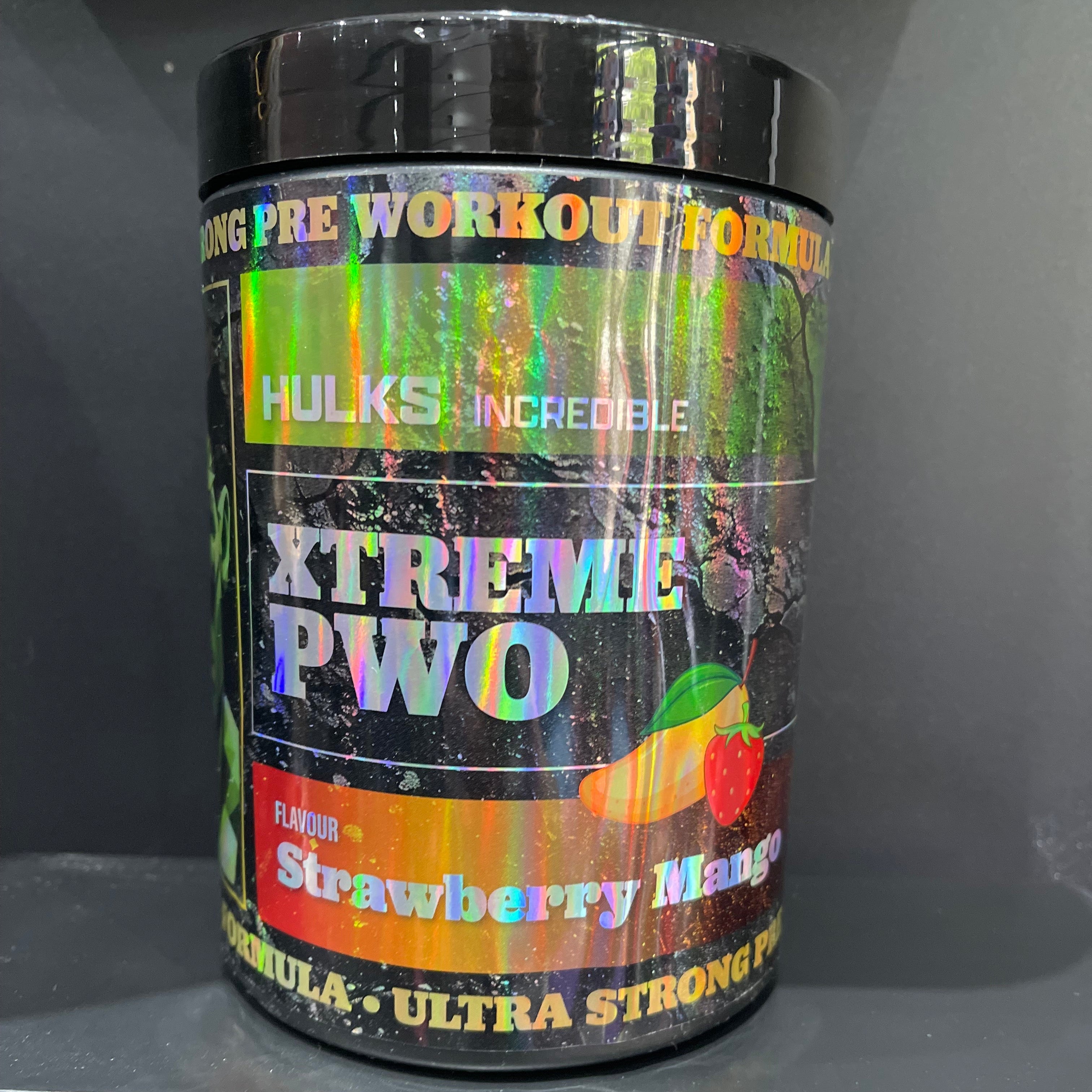 Hulks Incredible PWO 300g Pre-Workout met 1,3DMAA, DMHA & Yohimbine