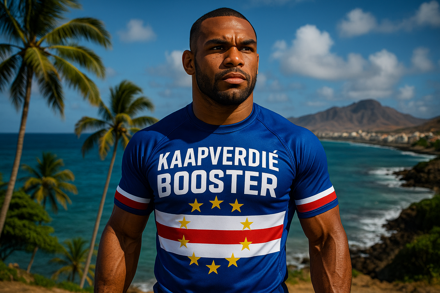 Kaapverdië Booster Fight Shirt