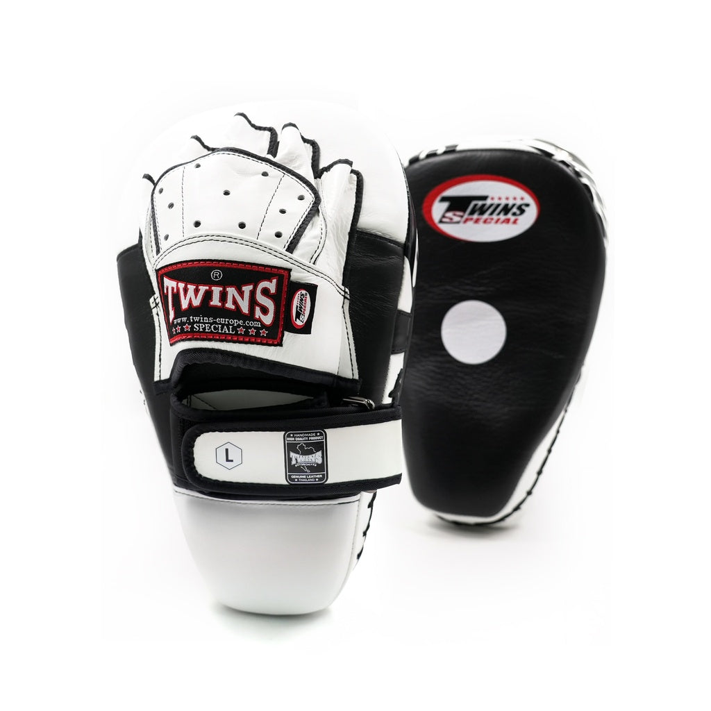 Twins Arm Pads PML 21 | Extended Focus Mitts Zwart/Wit