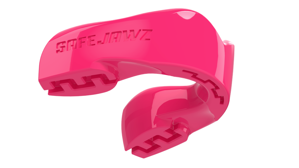 SAFEJAWZ Roze Fluid Fit Bitje – INTRO PINK