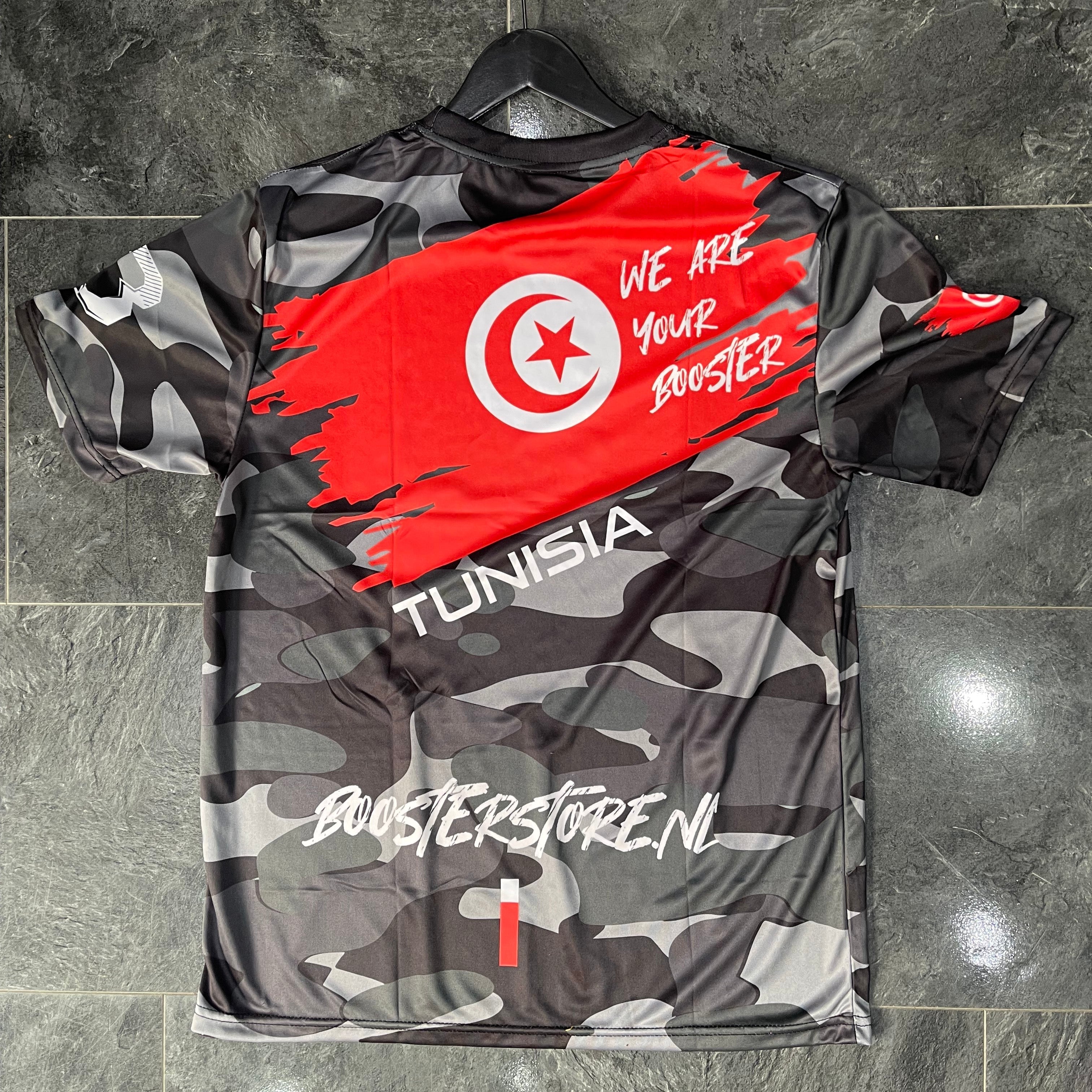 Tunisia Camo Booster shirt back