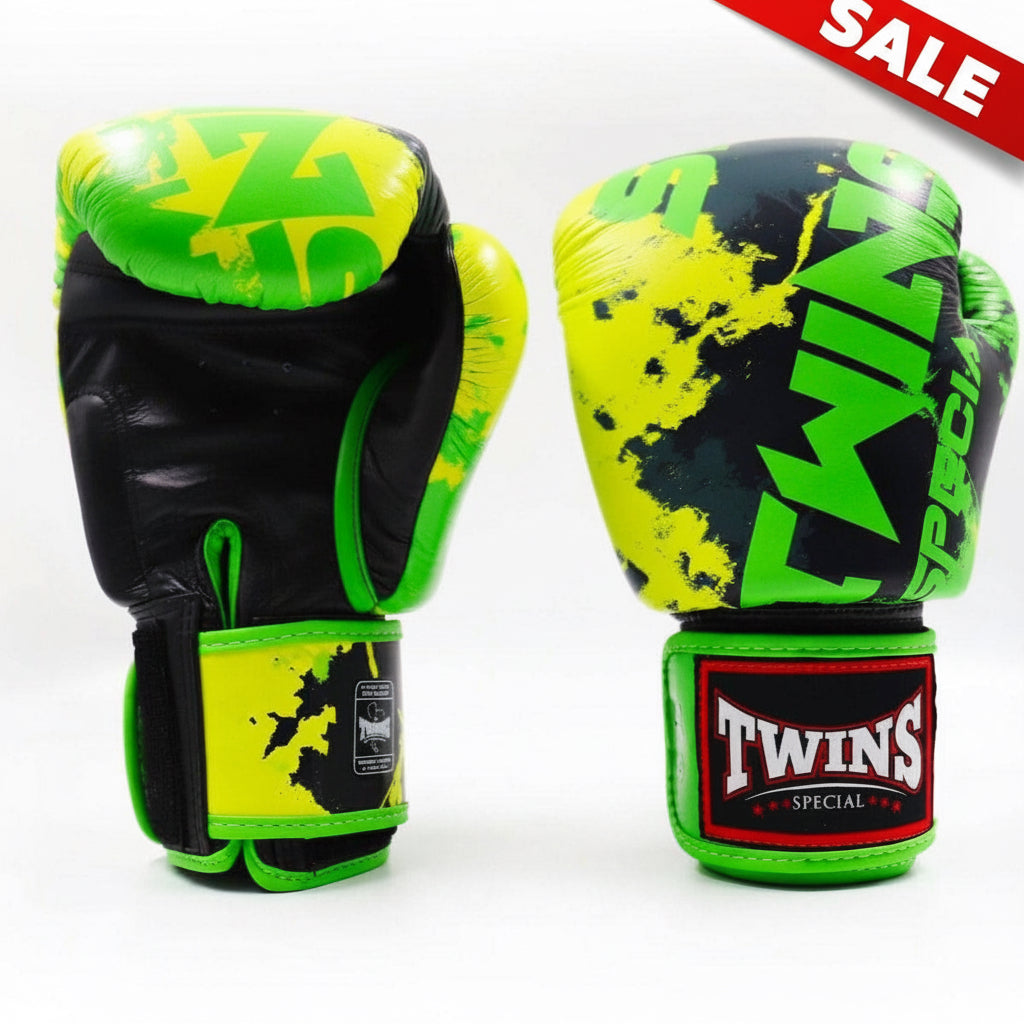 Twins FBGVL-3 Candy Green bokshandschoenen – vooraanzicht