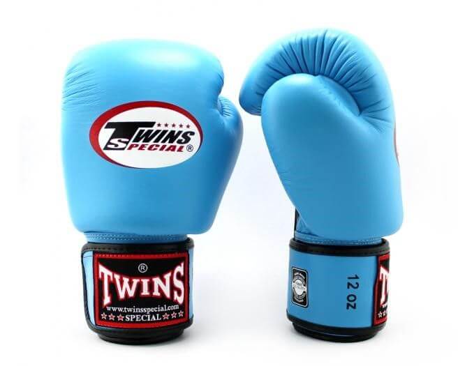 Twins bokshandschoenen turq