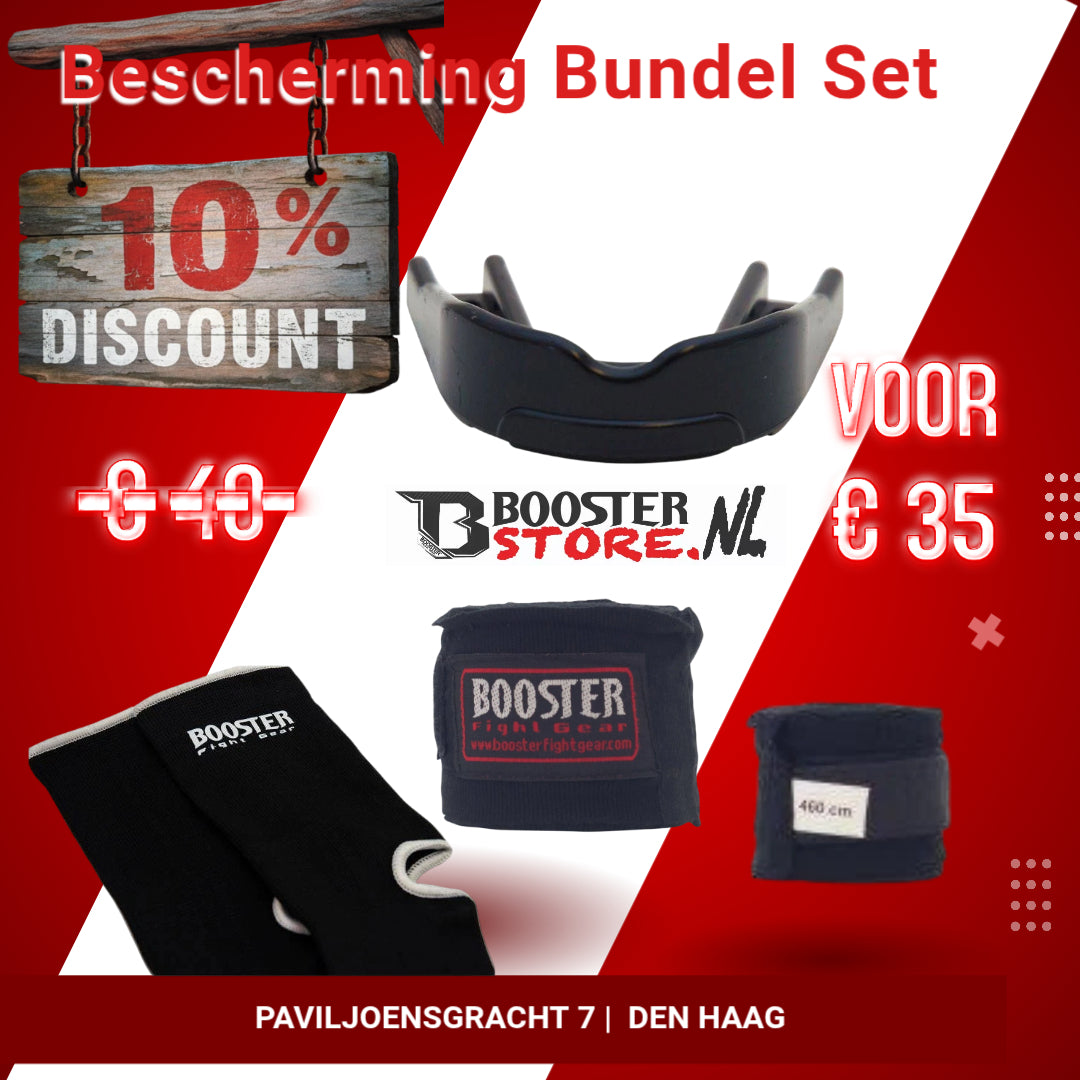 Booster Vechtsport Starter Set / Combat Sports Starter Set | Bitje, Bandage & Enkelsok