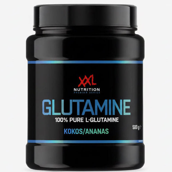 XXL Nutrition Glutamine 500g - 100% Pure L-Glutamine Supplement-kokos-ananas