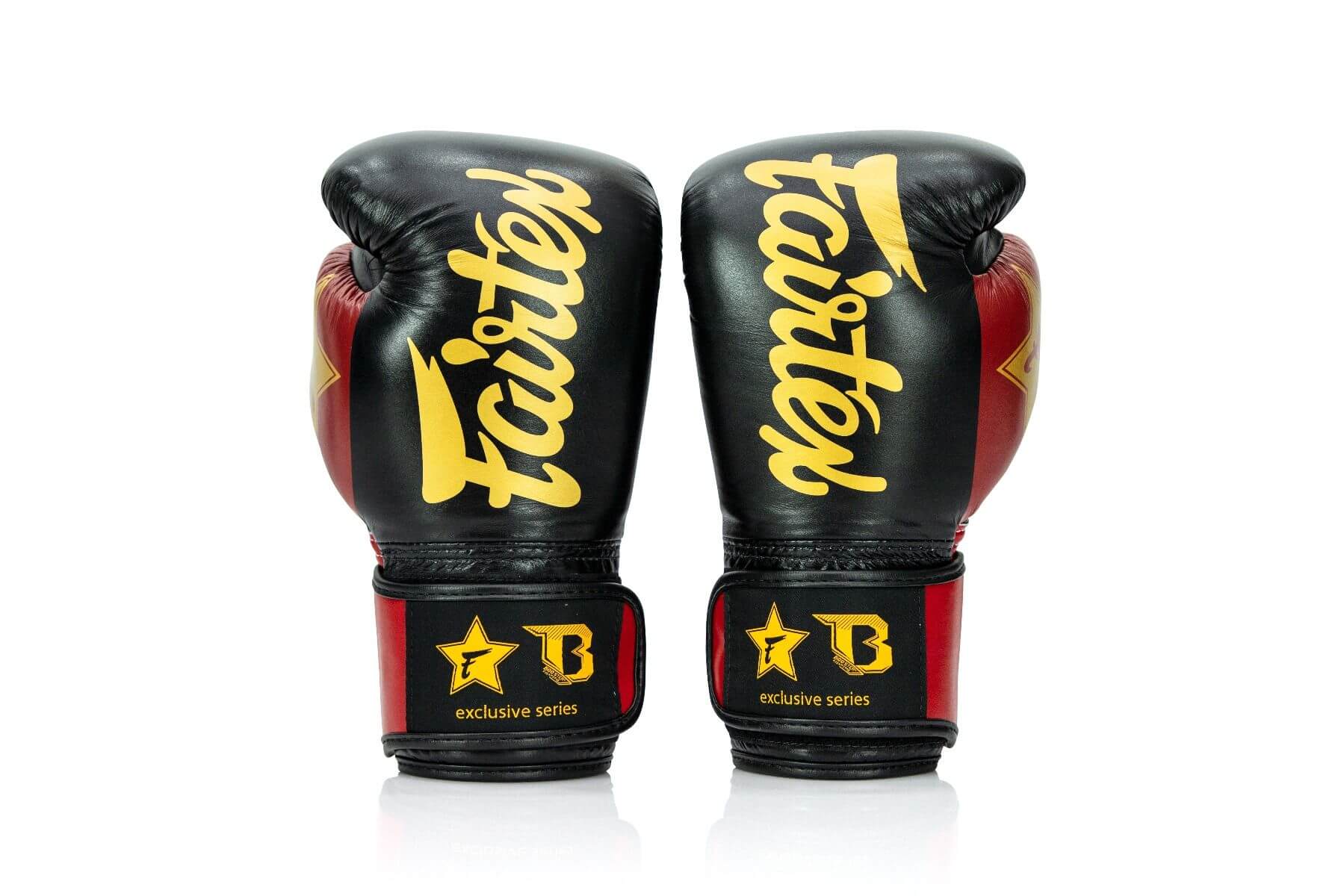 Fairtex x Booster FXB V2 Boxing Gloves Black Silver