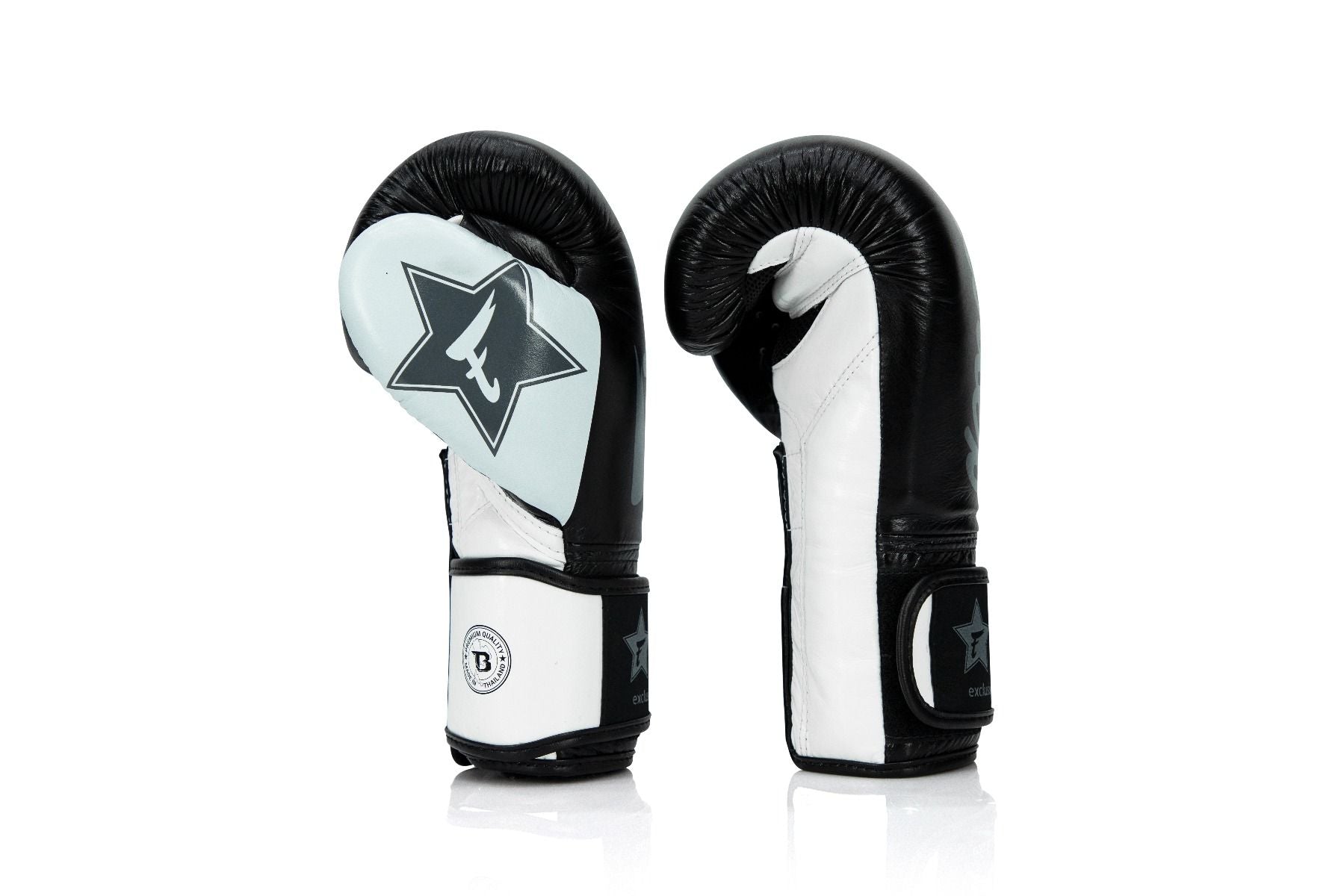 Fairtex bokshandschoenen zwart wit