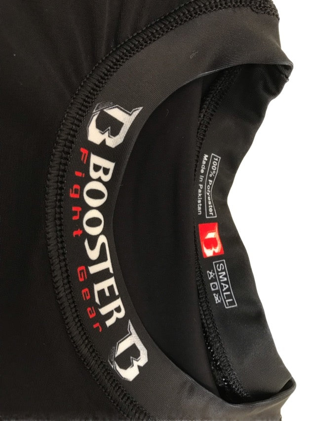 Booster zwarte compressie rashguard