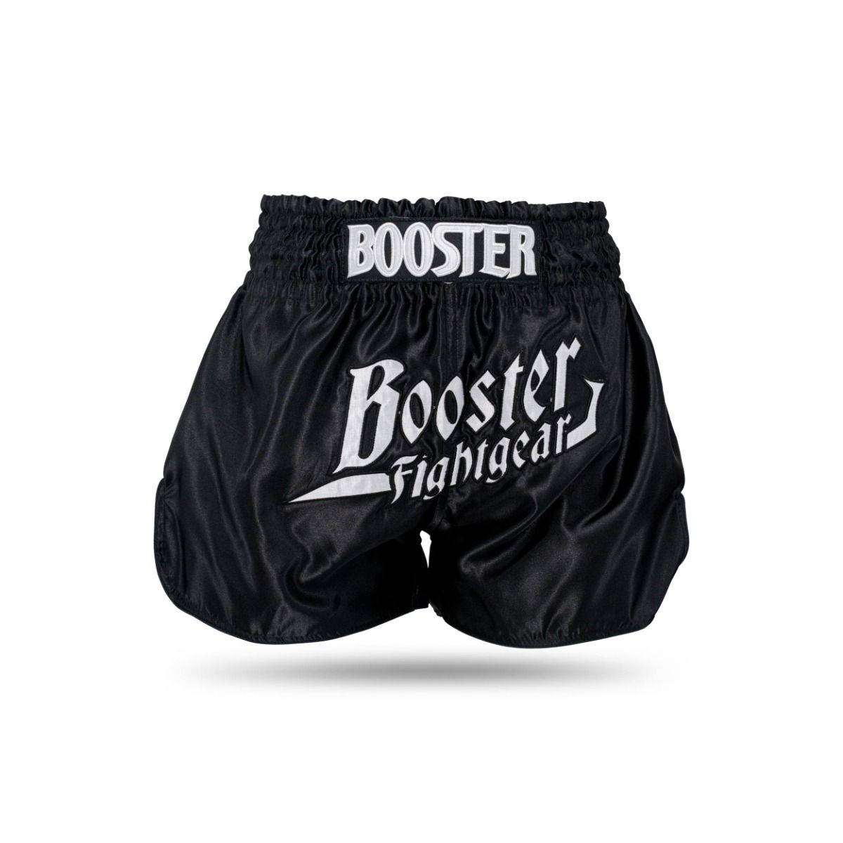 Muay Thai Short Booster TBT Thunder BK/WH