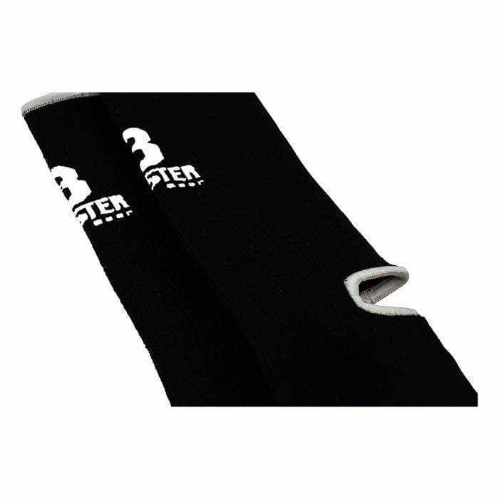Booster Thai AG Enkelbeschermer zwart compressie stretch stof voor kickboksen en MMA