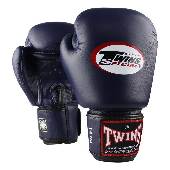 Twins bokshandschoenen marine blauw