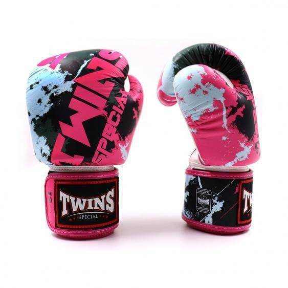 Twins Special FBGVL-3 Candy roze bokshandschoenen van 100% Thais rundleer voor Muay Thai en boksen