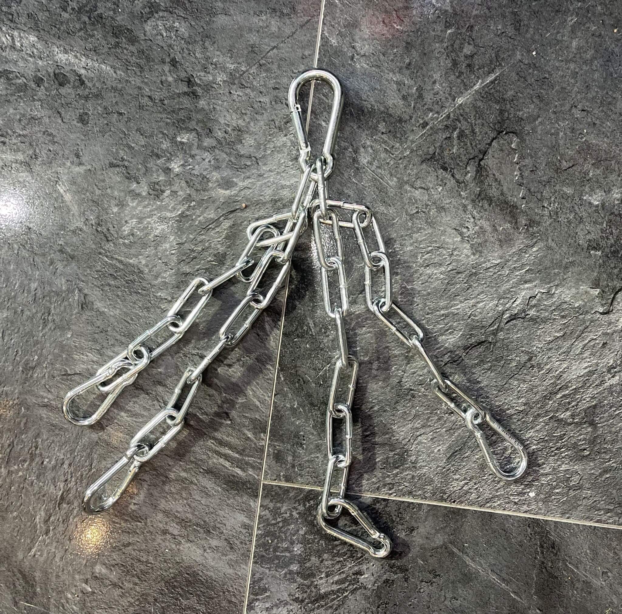 Bokszak - 180cm - gevuld met ketting