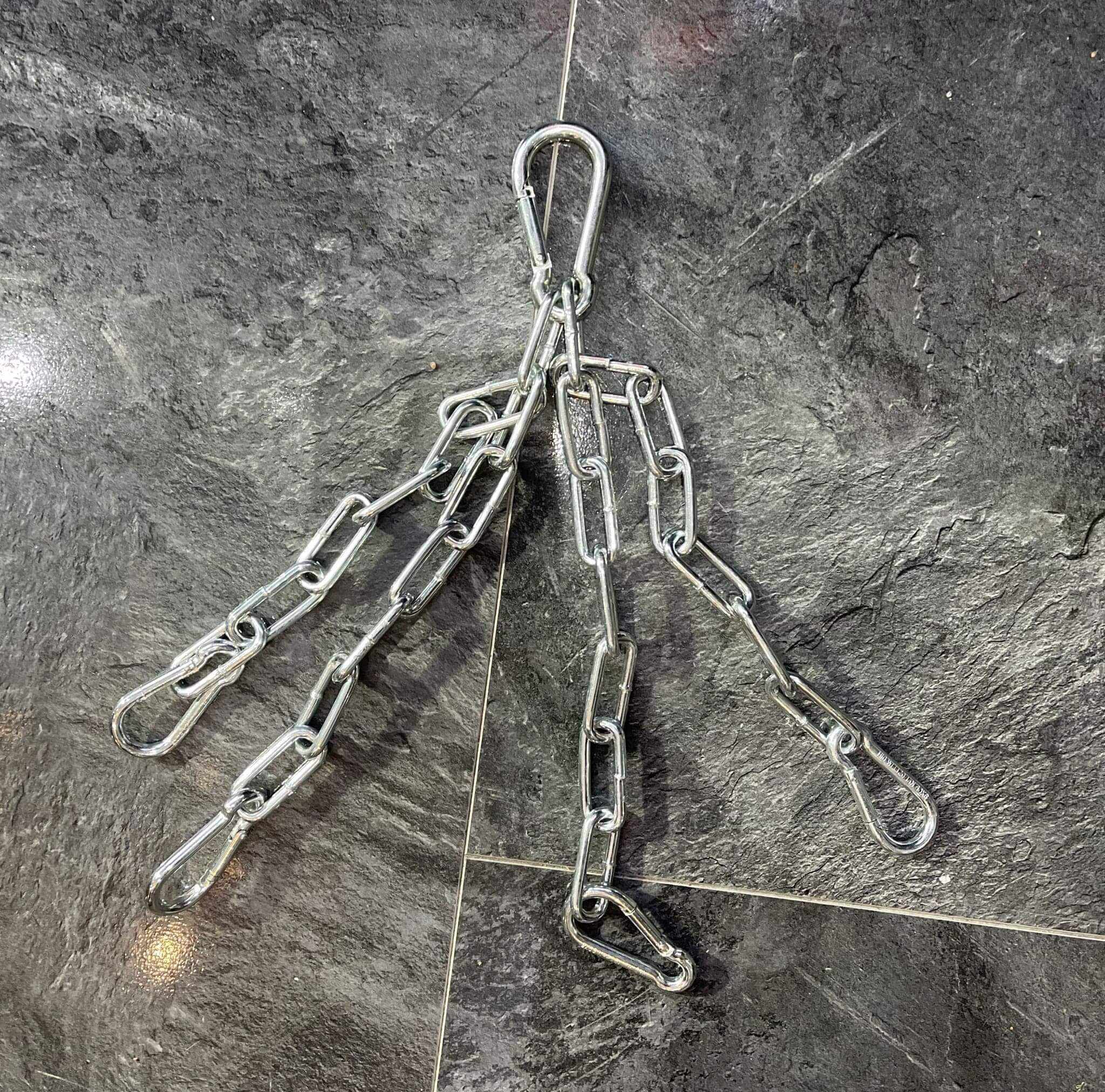 Bokszak - 180cm - gevuld met ketting