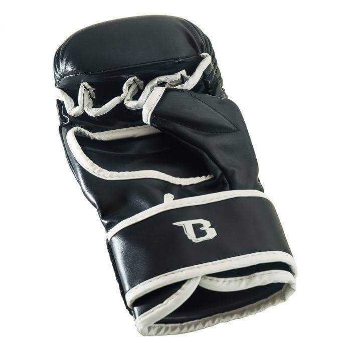 Booster Pro MMA sparringhandschoenen BFF8 – open handpalm met gevoerde duim en klittenbandsluiting