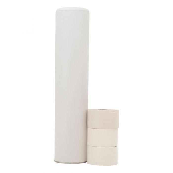 Sport tape 3.8 cm x 9 m in een tube met 8 rollen