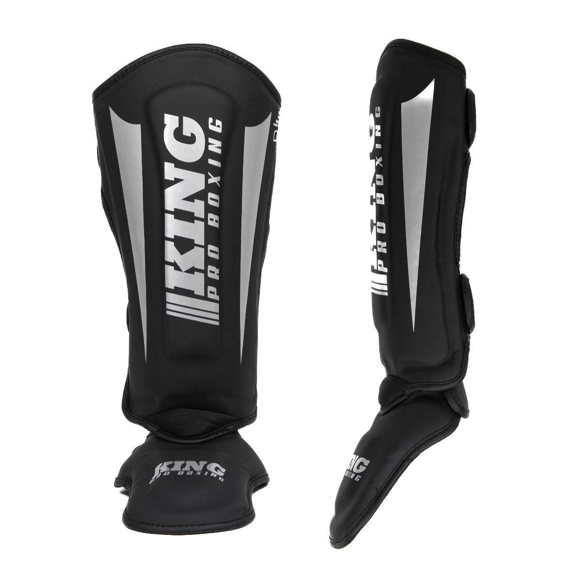 Scheenbeschermers King Pro Boxing REVO Zilver