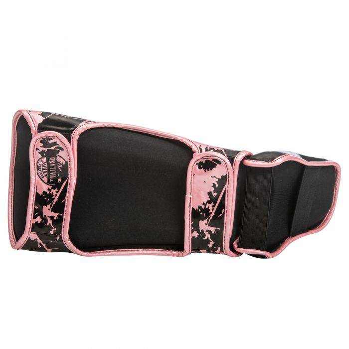 Booster Kinder Scheenbeschermer Marble Roze