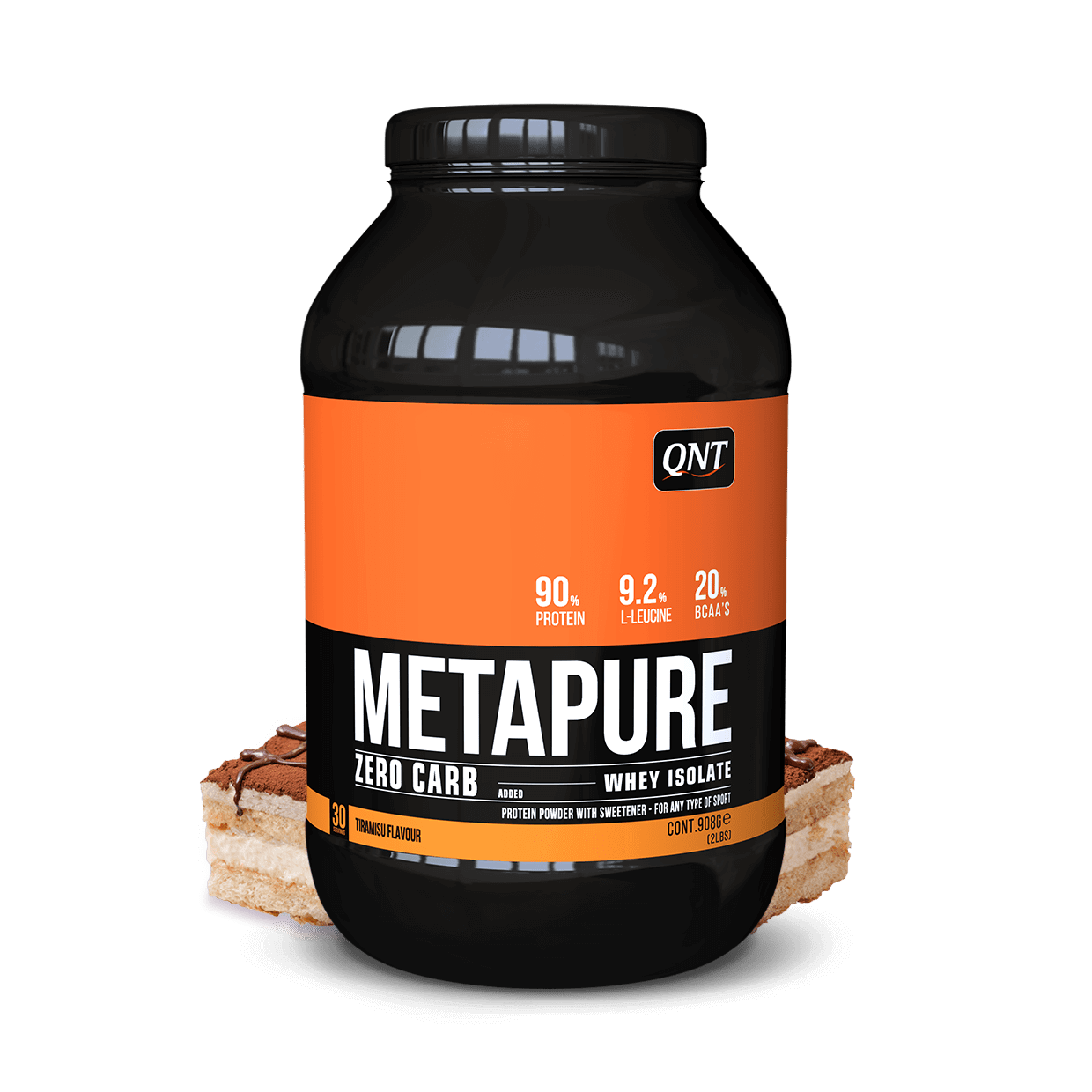 METAPURE WHEY PROTEIN ISOLATE TIRAMISU 908 G - Booster Fight Store