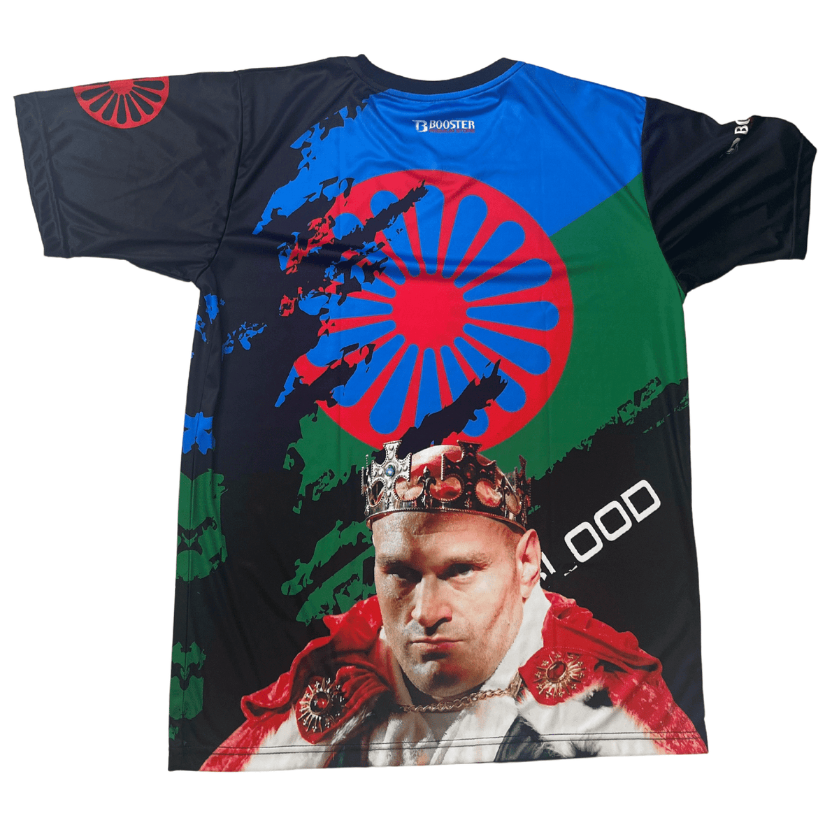 Gypsy King T-shirt met Tyson Fury opdruk, stoer en comfortabel bokser fan shirt