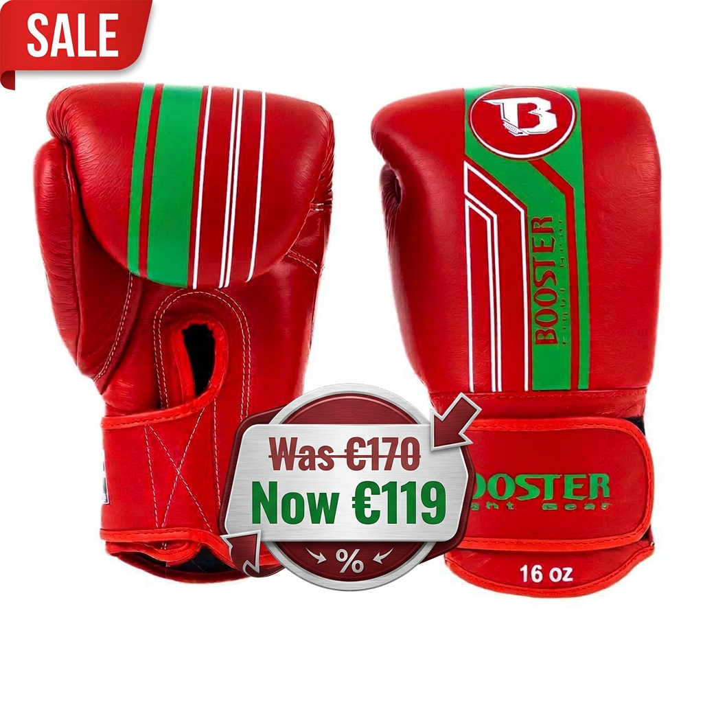 Booster V9 Marokko met SALE-label