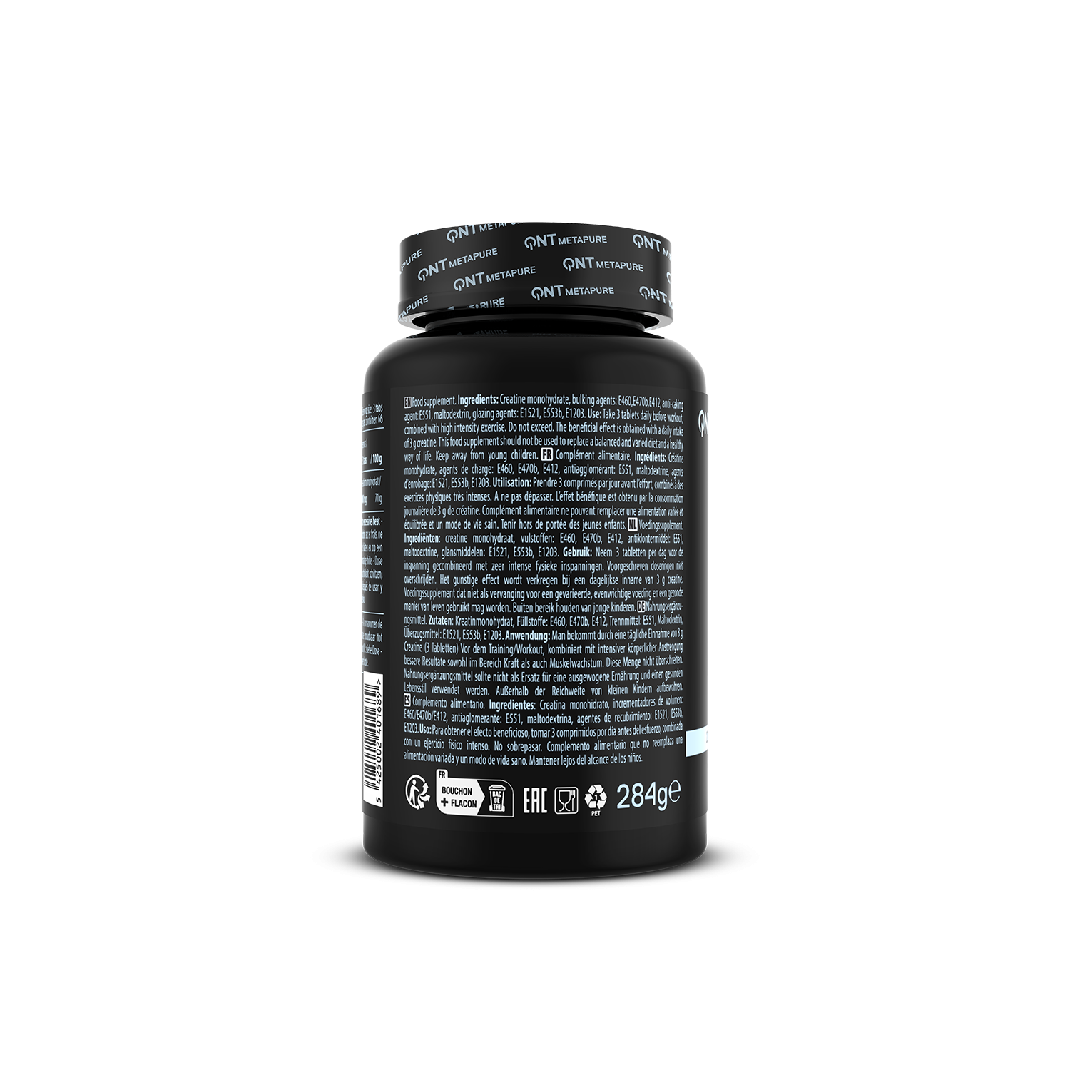 Creatine Monohydraat 200 Tabs – 200Mesh-3000 MG
