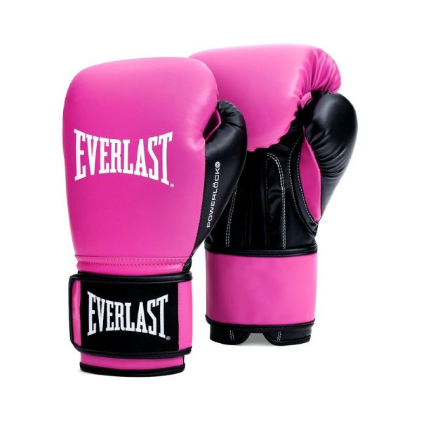 Everlast Powerlock OG Bokshandschoenen / Boxing Gloves | Pink/Black