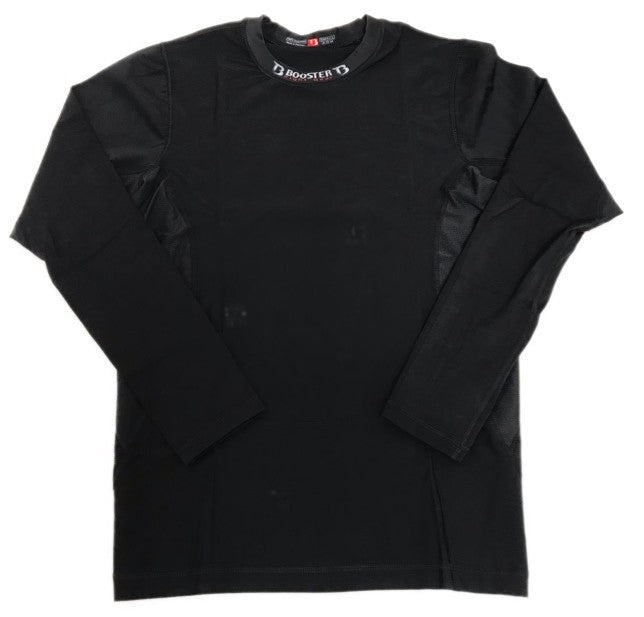 Booster zwarte compressie rashguard