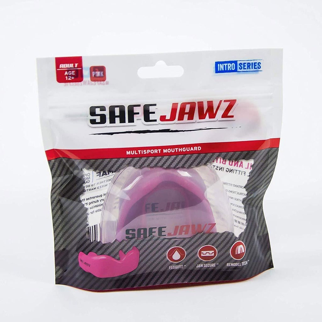 SAFEJAWZ Roze Fluid Fit Bitje – INTRO PINK
