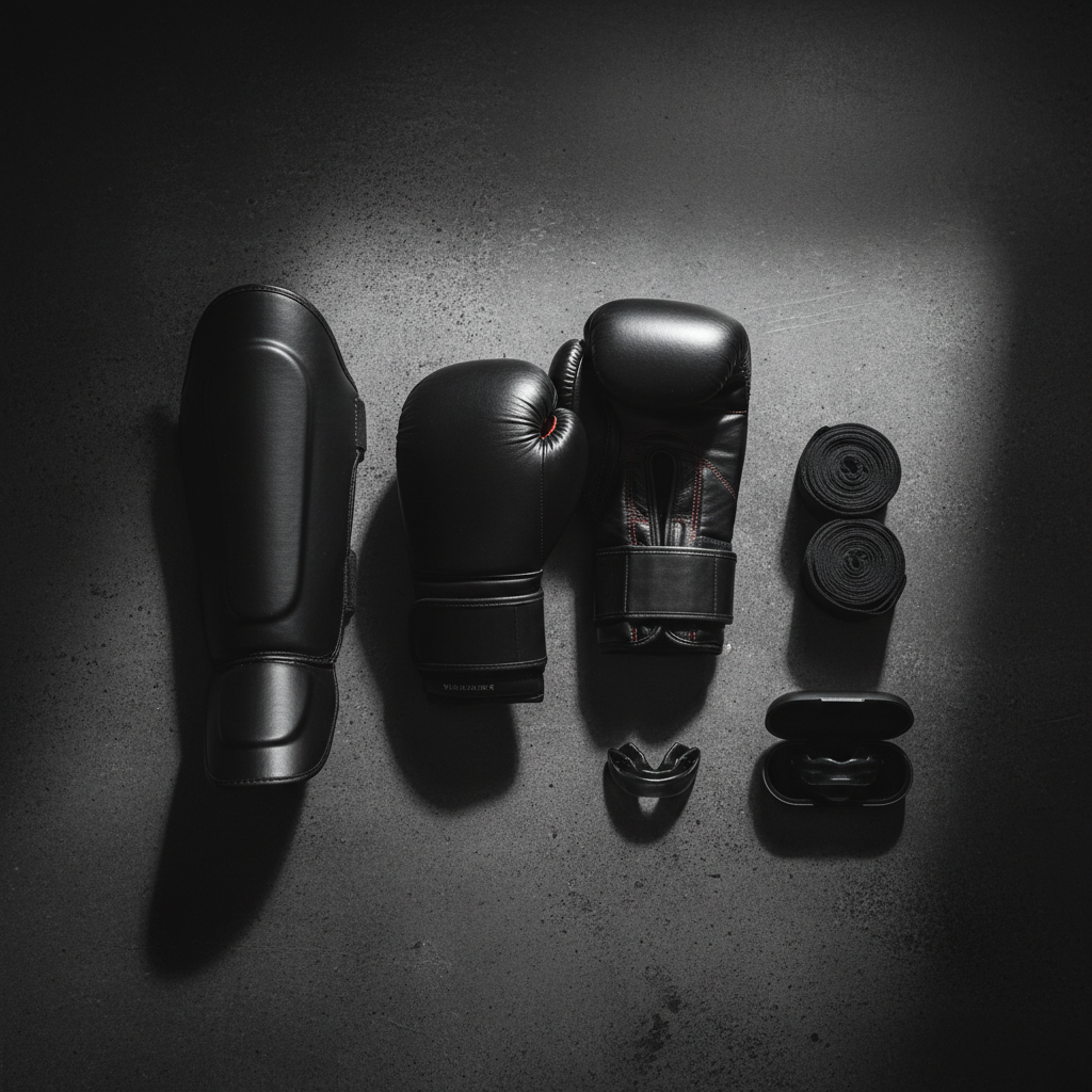 Booster Complete Starter Kit / kickboks Starters pakket | Bokshandschoenen, scheenbeschermers Bandages & Bitje