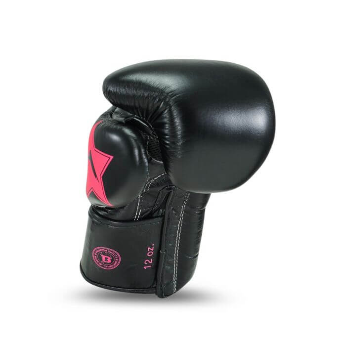 Fairtex x Booster FXB V2 Boxing Gloves Black Pink