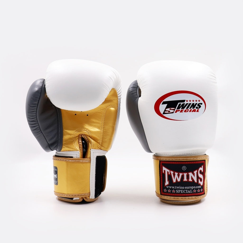 Twins Bokshandschoenen BGVL 3 Grey/ Gold/ White