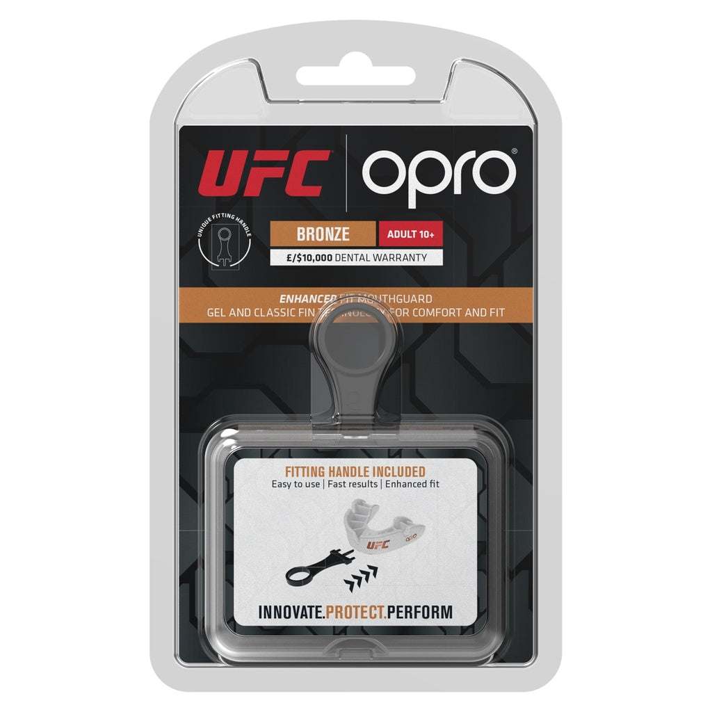 OPRO UFC Gebitsbeschermer Wit –Gel Bitje