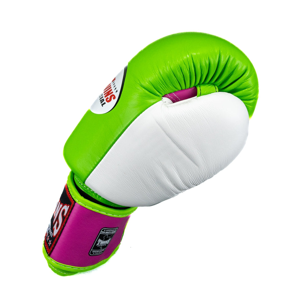 Twins Bokshandschoenen BGVL 3 Groen/ Pink/ White