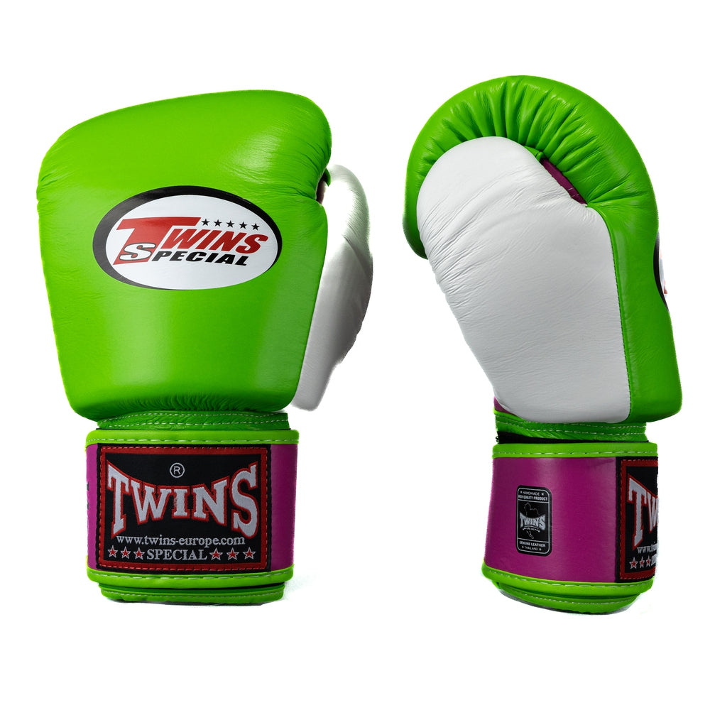 Twins Bokshandschoenen BGVL 3 Groen/ Pink/ White