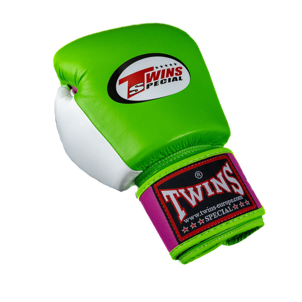 Twins Bokshandschoenen BGVL 3 Groen/ Pink/ White