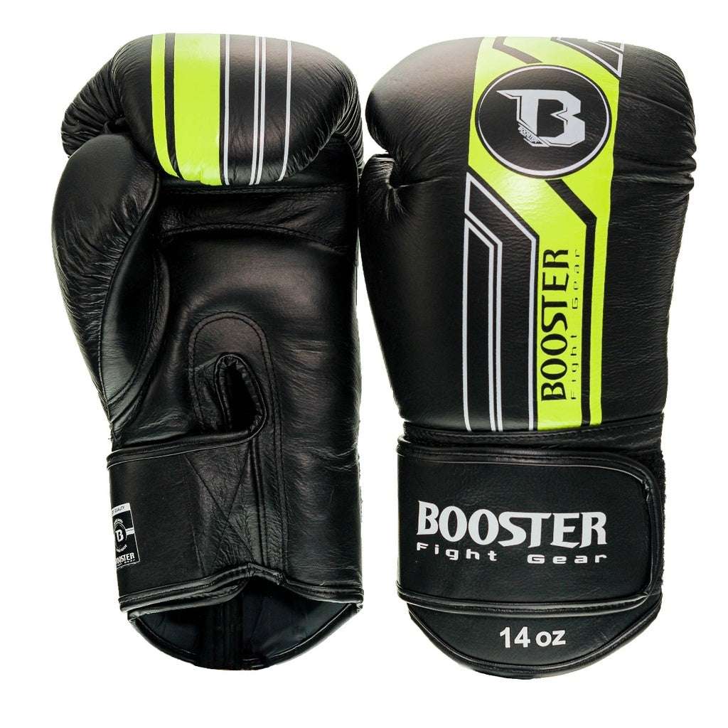 Booster Fight Gear V9 Bokshandschoenen Neon / Boxing Gloves Neon | Handgemaakt in Thailand